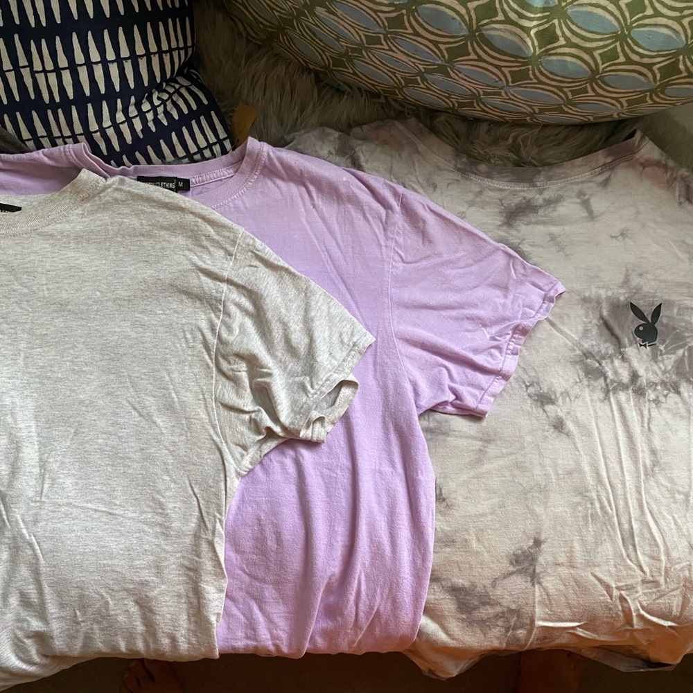 MISGUIDED T SHIRT BUNDLE
